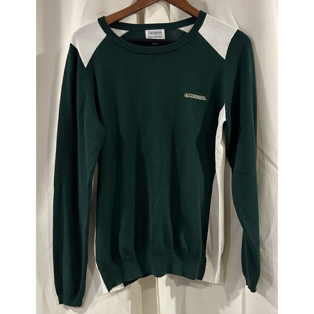 NCAA Oregon Women's Campus Specialties‎ Color Block Crew Neck Sweater XXL